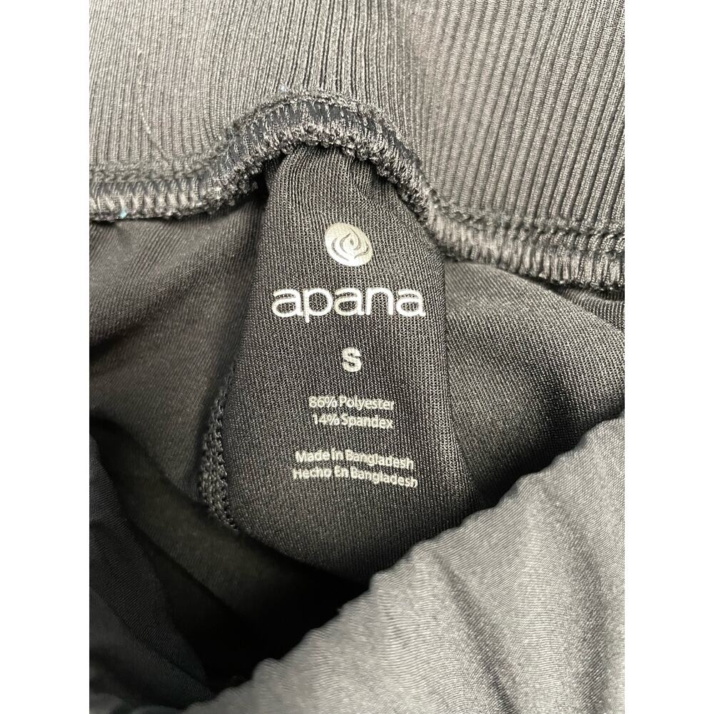 Apana black athletic pull on stretch skort pockets women's size small - Picture 5 of 5